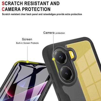 Case for Xiaomi Poco X7 Pro, Techsuit, ColorVerse 360, Black