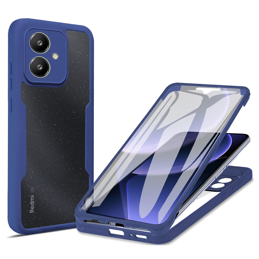 Case for Xiaomi Redmi 13C 5G, Techsuit, ColorVerse 360, Blue