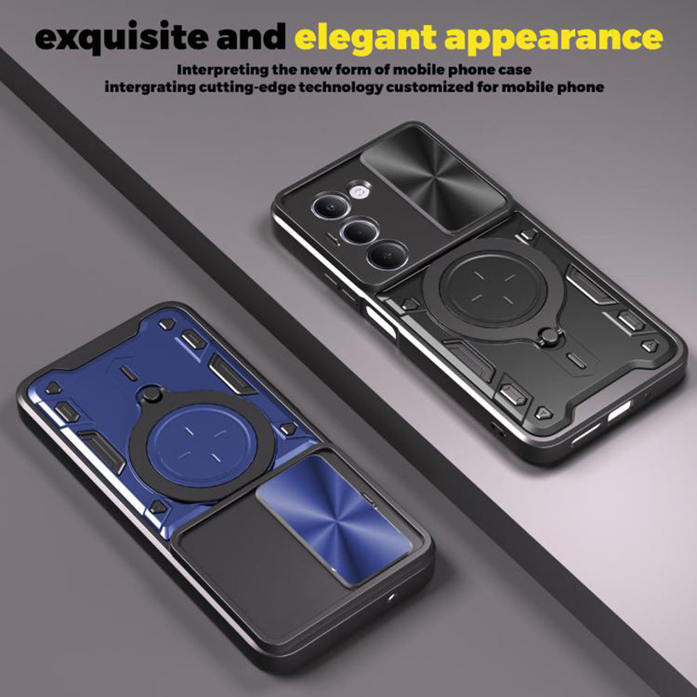 Case for Xiaomi Redmi 15 5G / 15 4G, Techsuit, CamGuard Pro, Red