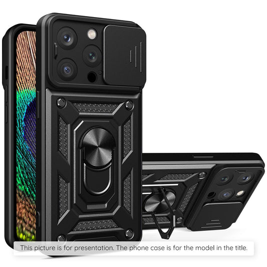 Case for Xiaomi Redmi 15 5G / 15 4G, Techsuit, CamShield, Black