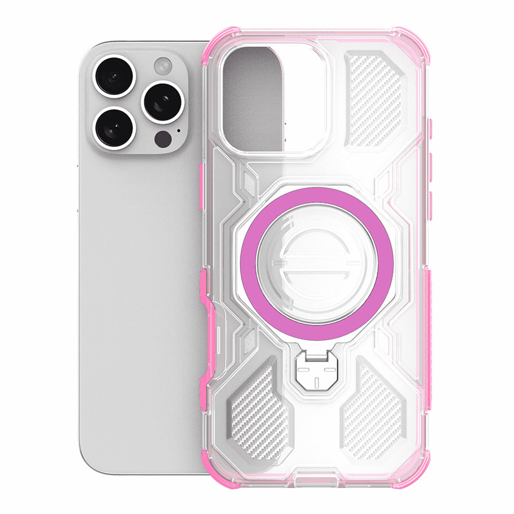 Case for Xiaomi Redmi 15C 5G / 15C 4G, Techsuit, Carbon Shield Pro, Pink