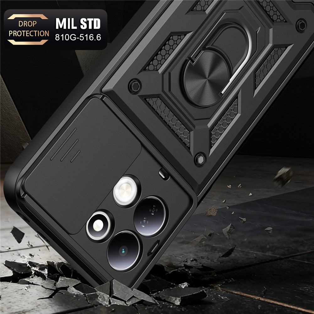 Case for Xiaomi Redmi 17 5G / 17 4G, Techsuit, CamShield, Green