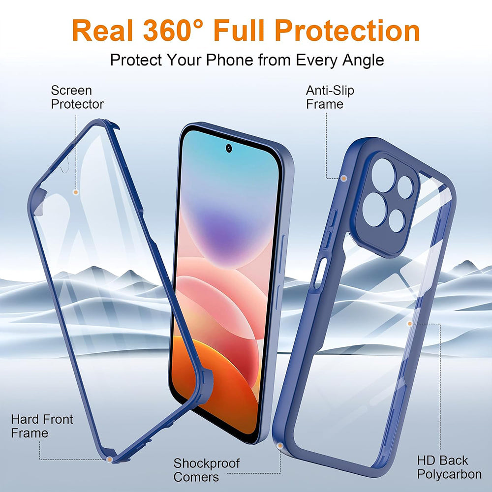Case for Xiaomi Redmi 17 5G / 17 4G, Techsuit, ColorVerse 360, Purple
