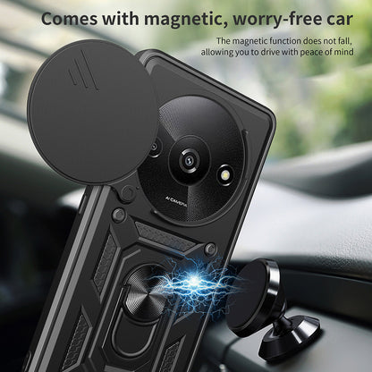Case for Xiaomi Redmi A3x / A3, Techsuit, CamShield, Black