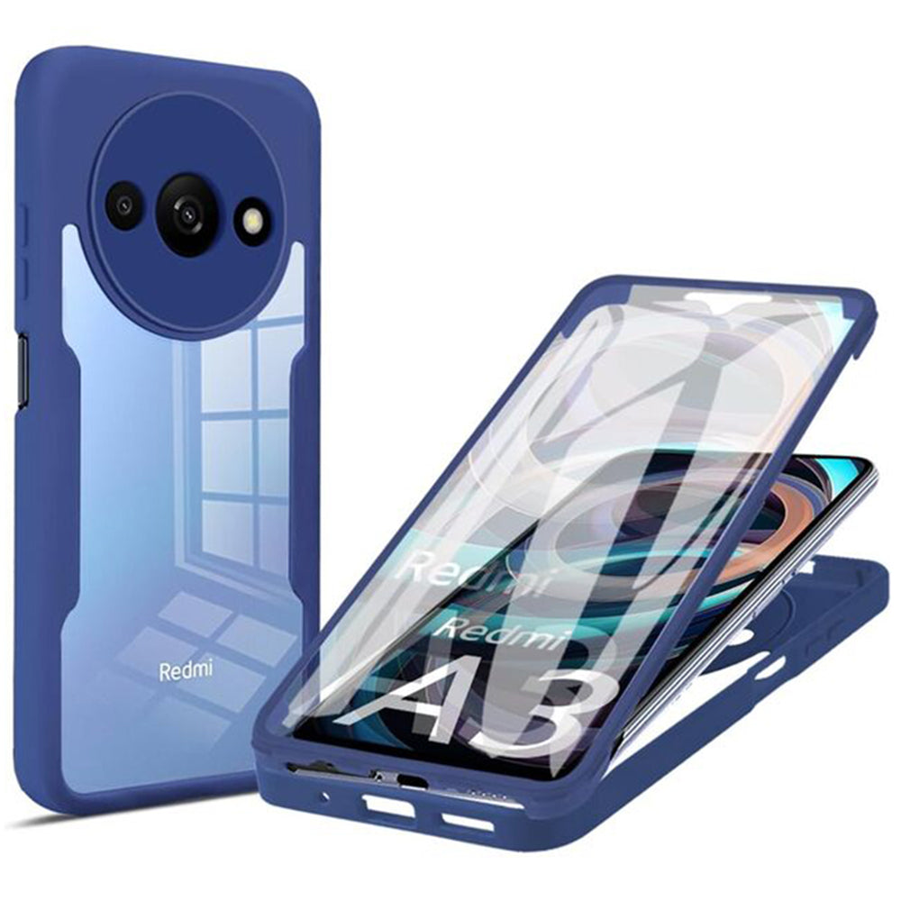 Case for Xiaomi Redmi A3x / A3, Techsuit, ColorVerse 360, Blue