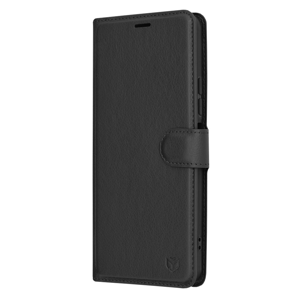 Case for Xiaomi Redmi A3x / A3, Techsuit, Leather Folio, Black