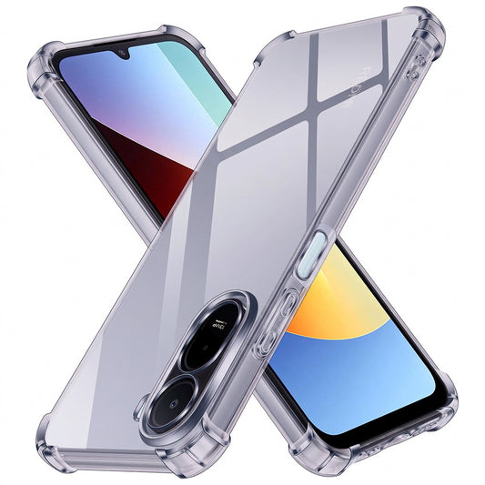 Case for Xiaomi Redmi A7 Pro 4G, Techsuit, Shockproof Clear, Smoke