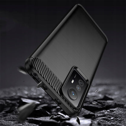 Case for Xiaomi Redmi Note 12S, Techsuit, Carbon, Black