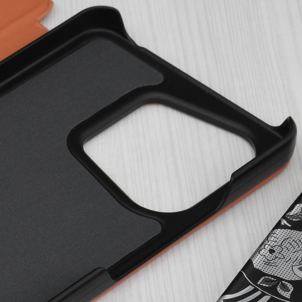 Case for Xiaomi Redmi Note 13 4G, Techsuit, eFold, Orange