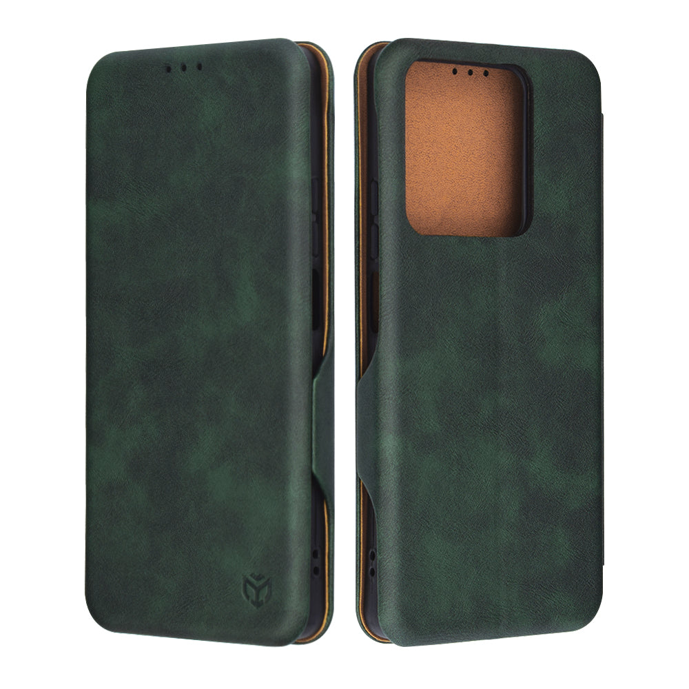 Case for Xiaomi Redmi Note 13 5G, Techsuit, Safe Wallet Plus, Green