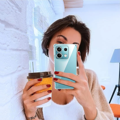 Case for Xiaomi Redmi Note 13 5G, Techsuit, Shockproof Clear, Transparent