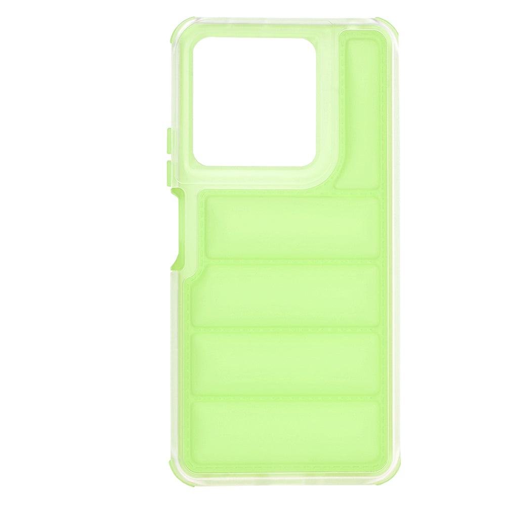 Case for Xiaomi Redmi Note 13 5G, Techsuit, Wave Shield, Green