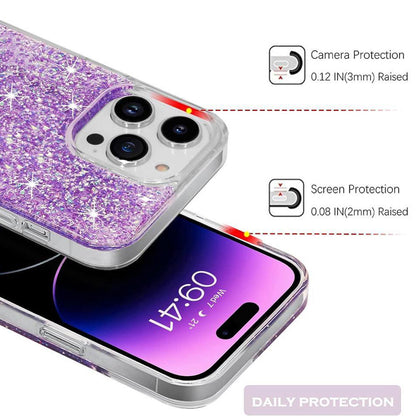 Case for Xiaomi Redmi Note 13 Pro 4G / Poco M6 Pro 4G, Techsuit, Sparkly Glitter, Pink