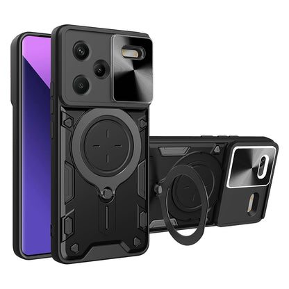 Case for Xiaomi Redmi Note 13 Pro+, Techsuit, CamGuard Pro, Black