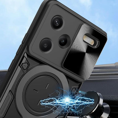 Case for Xiaomi Redmi Note 13 Pro+, Techsuit, CamGuard Pro, Black