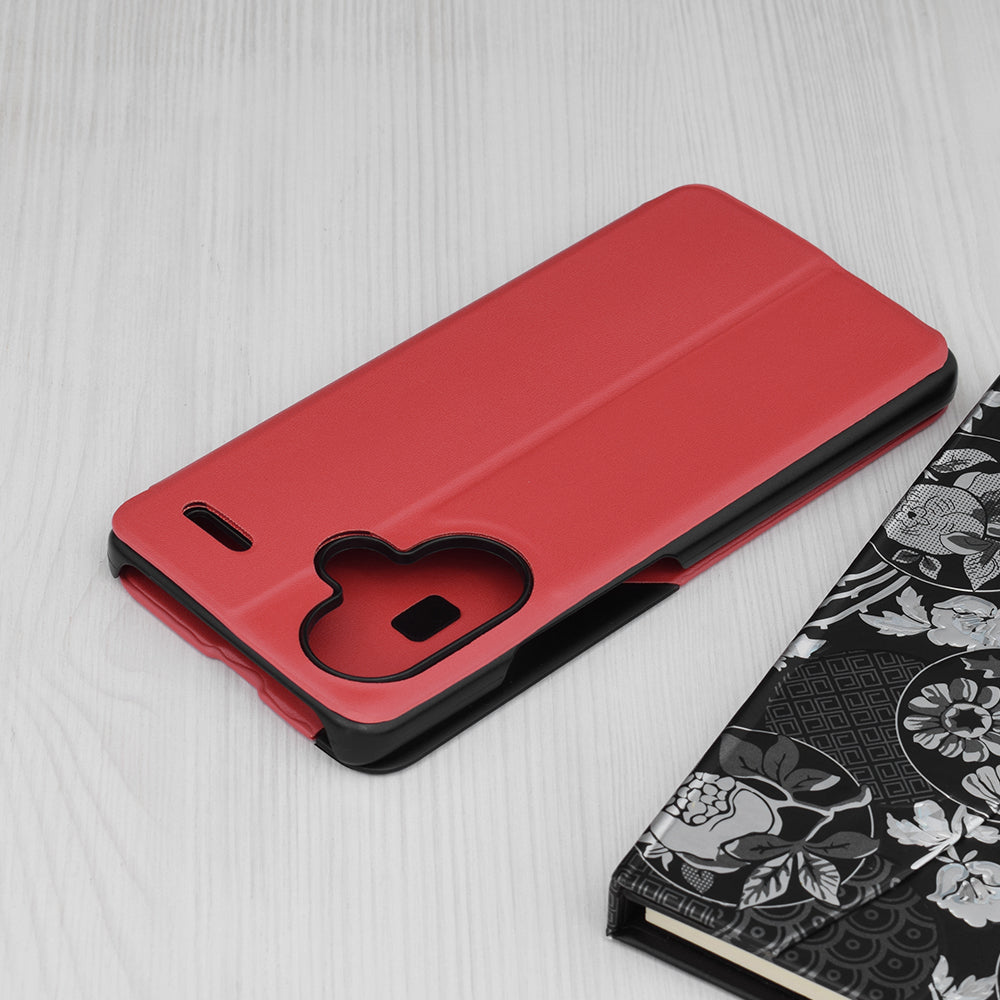 Case for Xiaomi Redmi Note 13 Pro+, Techsuit, eFold, Red