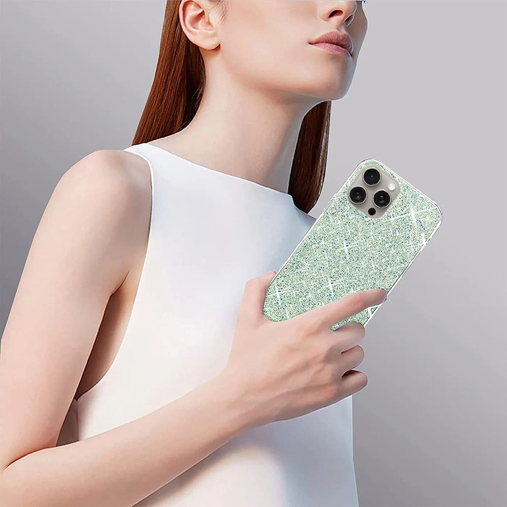Case for Xiaomi Redmi Note 13 Pro+, Techsuit, Sparkly Glitter, Pink