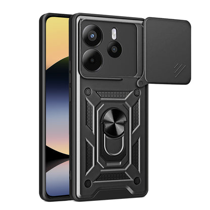 Case for Xiaomi Redmi Note 14 4G (Regional), Techsuit, CamShield, Black