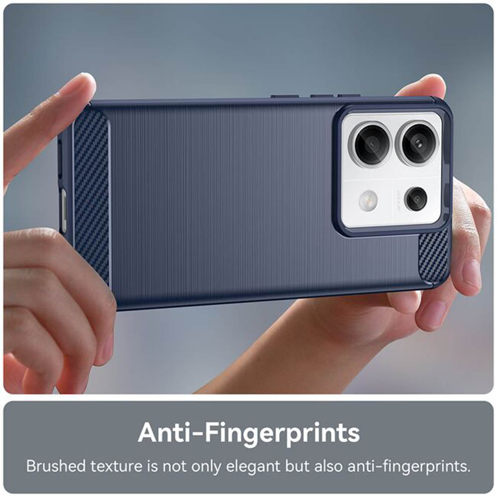 Case for Xiaomi Redmi Note 14 4G (Regional), Techsuit, Carbon, Blue