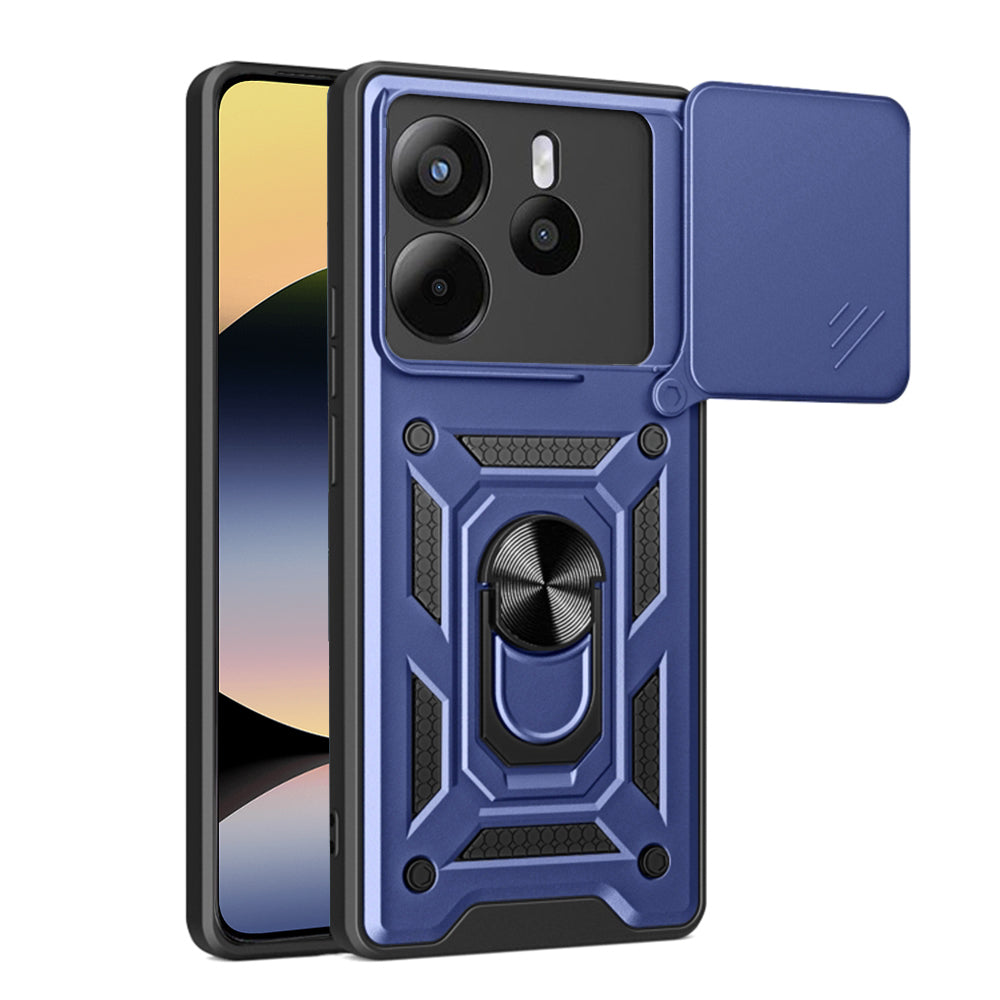 Case for Xiaomi Redmi Note 14 4G (Standard), Techsuit, CamShield, Blue