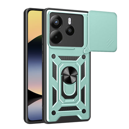 Case for Xiaomi Redmi Note 14 4G (Standard), Techsuit, CamShield, Green