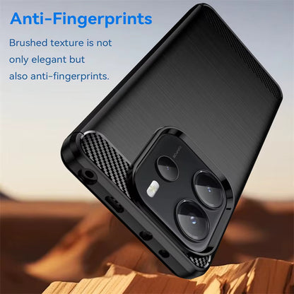 Case for Xiaomi Redmi Note 14 4G (Standard), Techsuit, Carbon, Blue