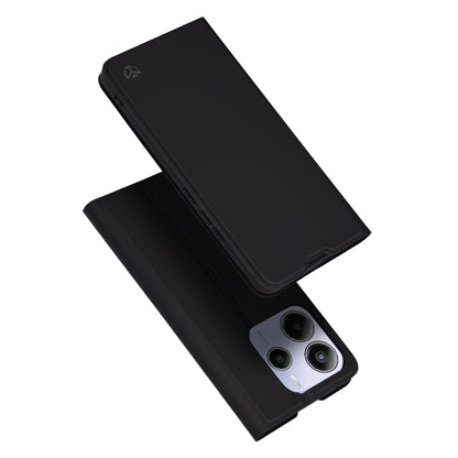 Case for Xiaomi Redmi Note 14 5G, Techsuit, Magskin Book, Black