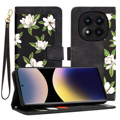 Case for Xiaomi Redmi Note 14 Pro 4G, Techsuit, FlipCraft, Black