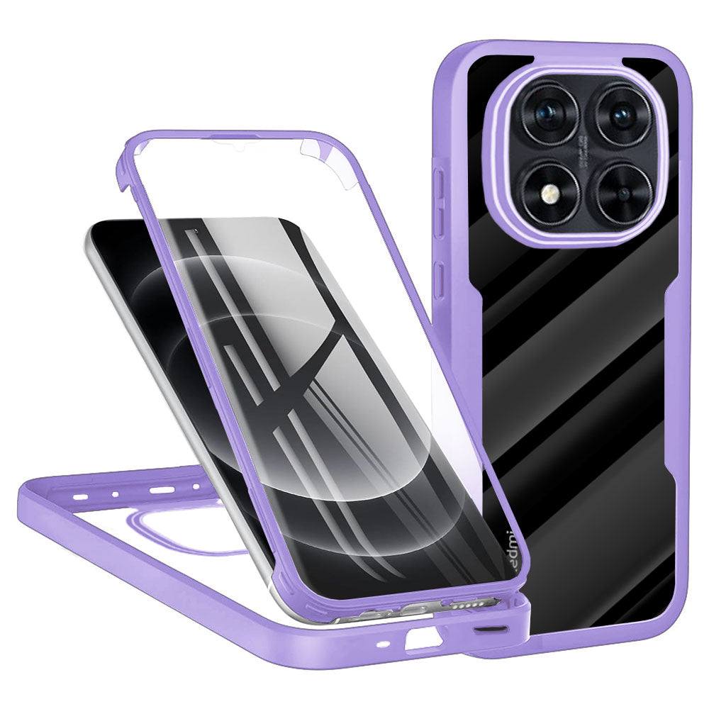 Case for Xiaomi Redmi Note 14 Pro+ 5G / Note 14 Pro 5G / Poco X7, Techsuit, ColorVerse 360, Purple