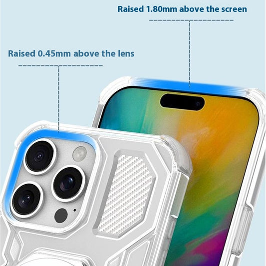 Case for Xiaomi Redmi Note 15 Pro 4G, Techsuit, Carbon Shield Pro, Black.