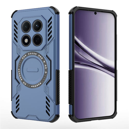 MagSafe Case for Xiaomi Redmi Note 15 Pro 5G, Techsuit, ArmorMag, Blue