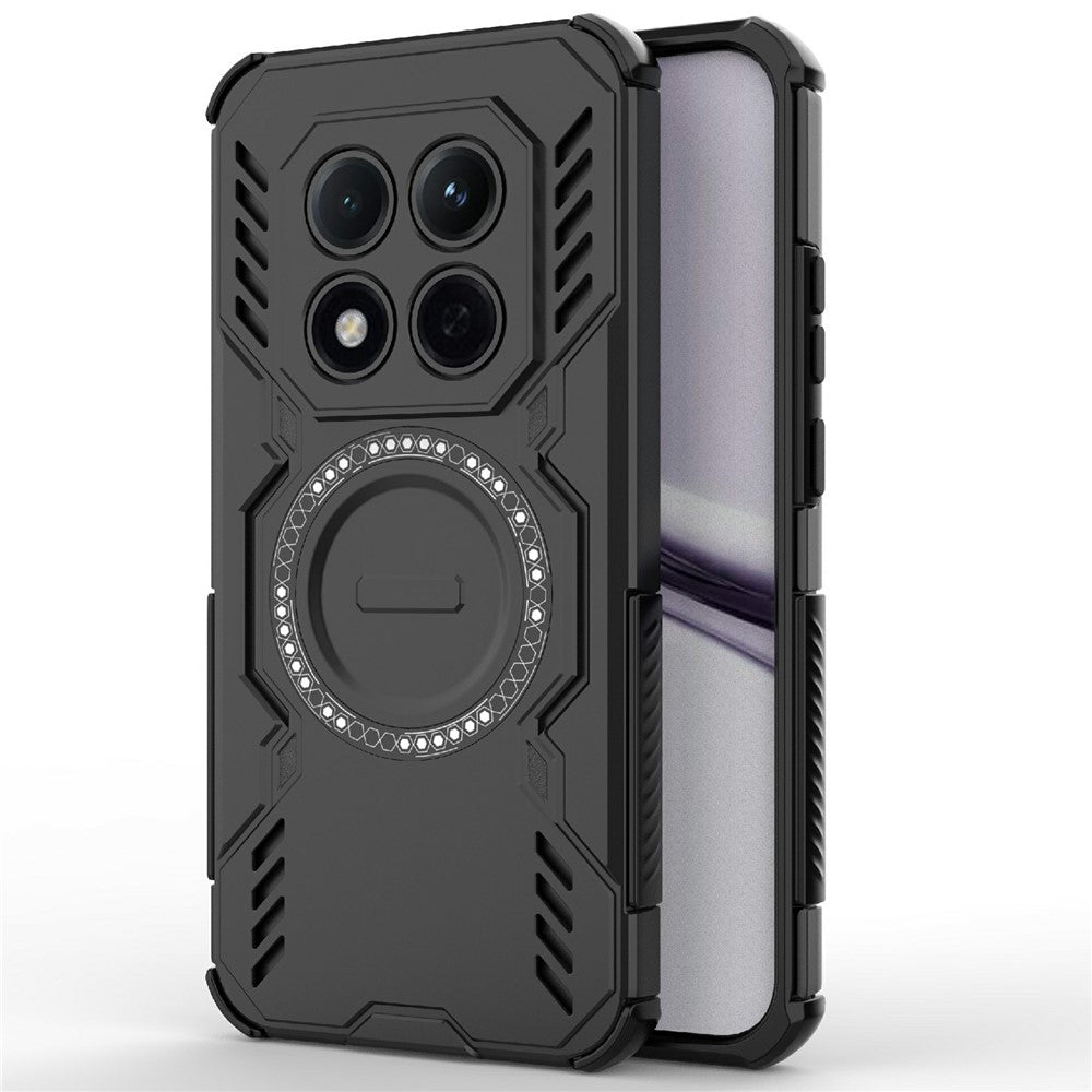 MagSafe Case for Xiaomi Redmi Note 15 Pro 5G, Techsuit, ArmorMag, Black