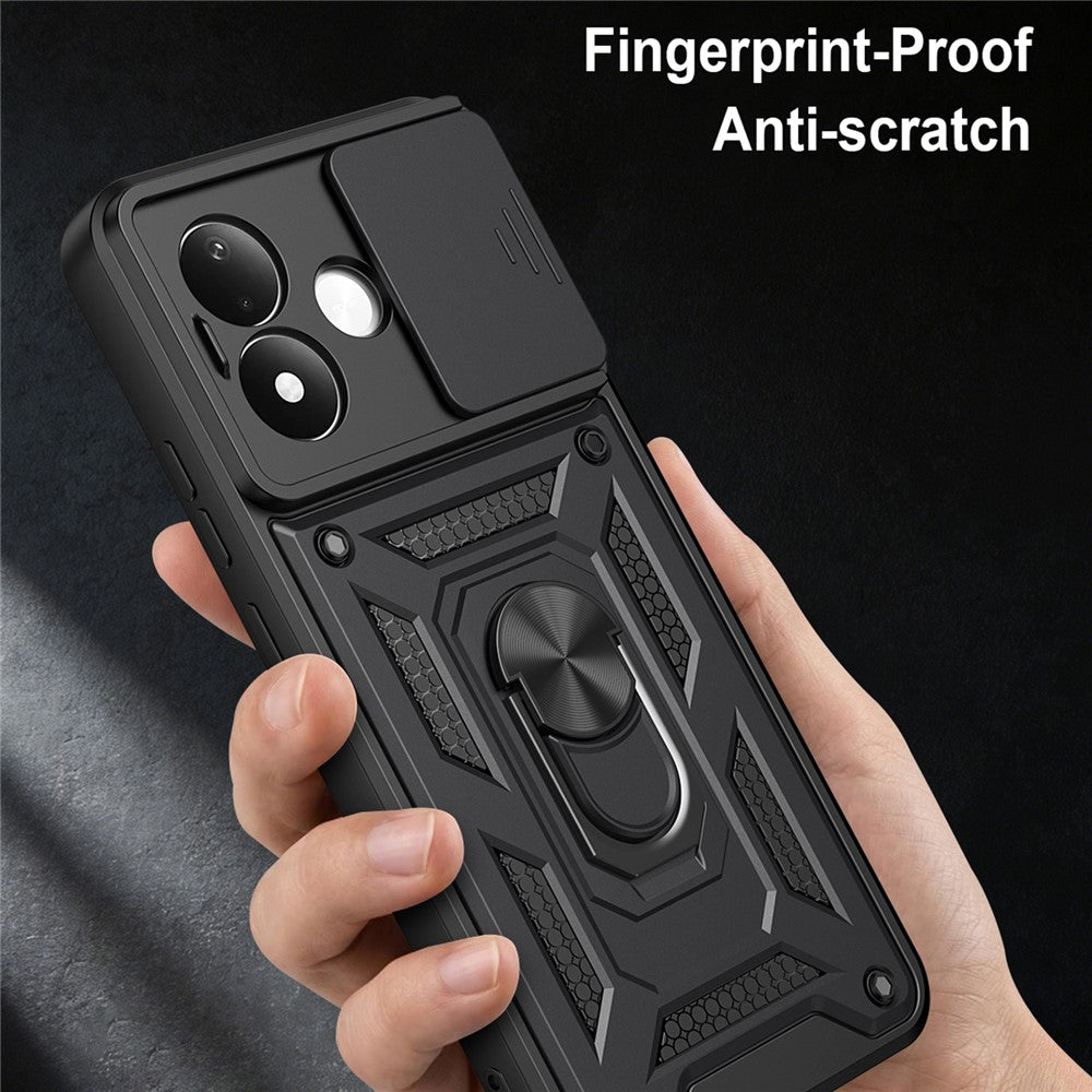 Case for Xiaomi Redmi Note 17 4G / Note 17 5G, Techsuit, CamShield, Gold

