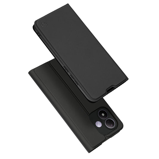 Case for Xiaomi Redmi Note 17 4G / Note 17 5G, Techsuit, Magskin Book, Black