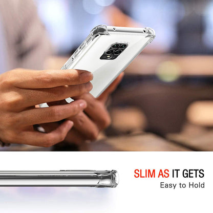 Case for Xiaomi Redmi Note 9S / Note 9 Pro / Note 9 Pro Max, Techsuit, Shockproof Clear, Transparent