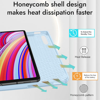 Case for Xiaomi Redmi Pad 2 Pro, Techsuit, Flex Trifold, Green