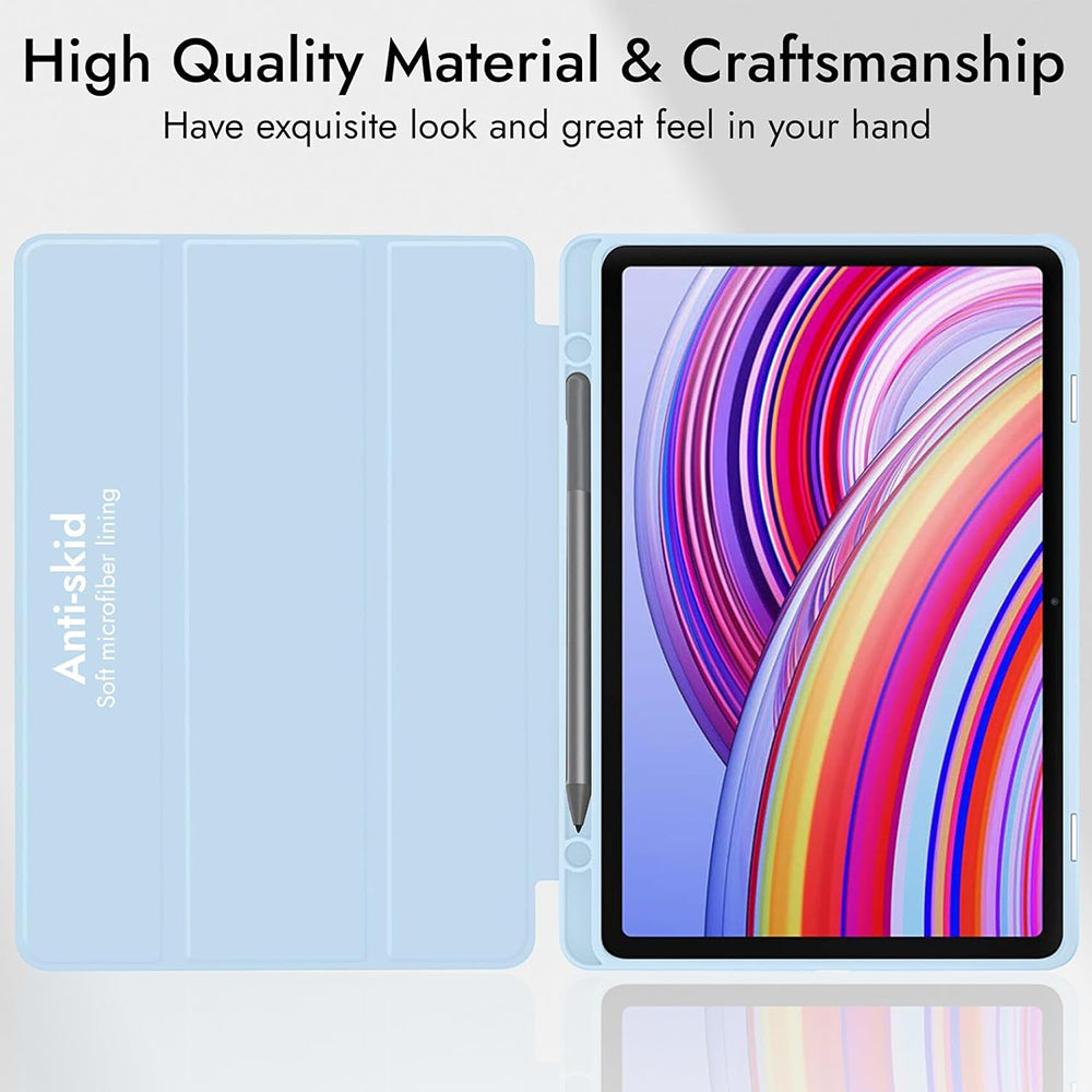 Case for Xiaomi Redmi Pad Pro / Pad / Pad Pro 5G, Techsuit, Flex Trifold, Green