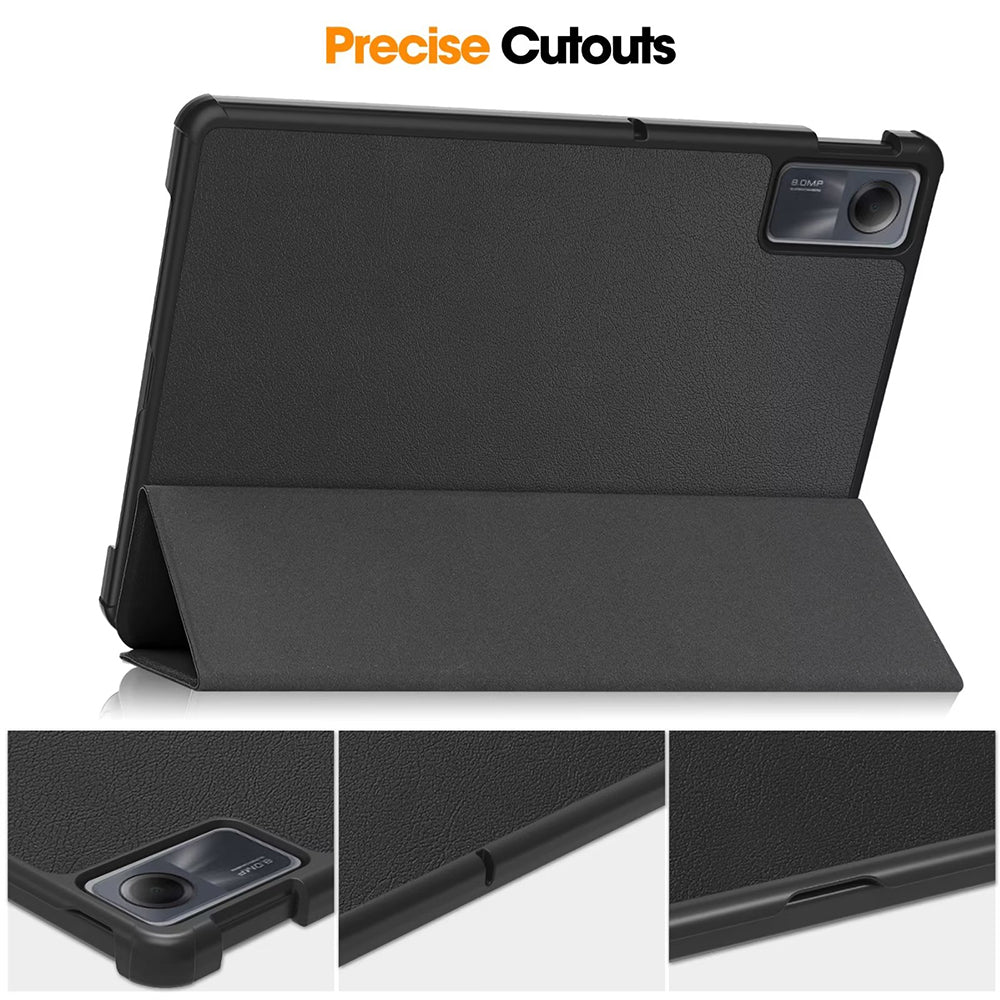 Case for Xiaomi Redmi Pad SE, Techsuit, FoldPro, Black