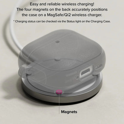 Ringke Onyx Magnetic Case for Apple AirPods 4, Gray
