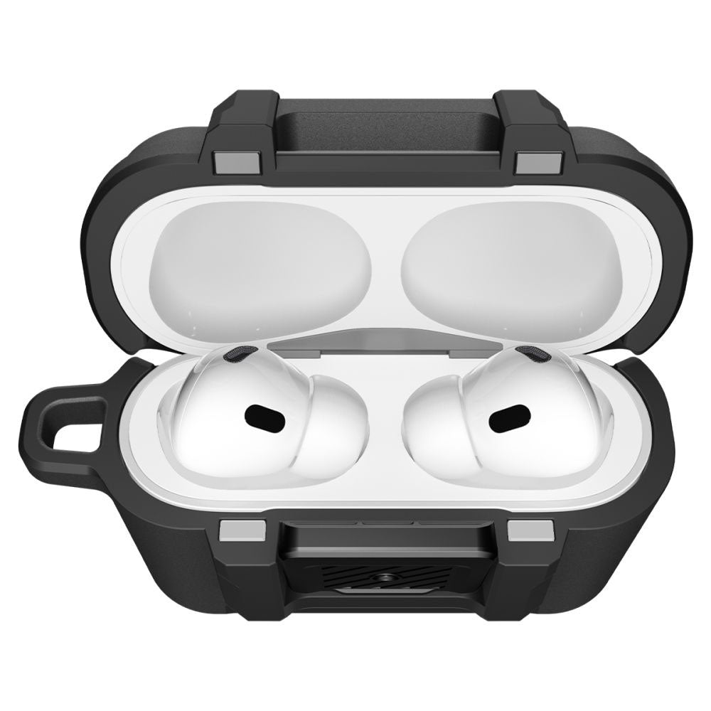 Spigen Lock Fit Case for Apple AirPods Pro 3, Matte Black