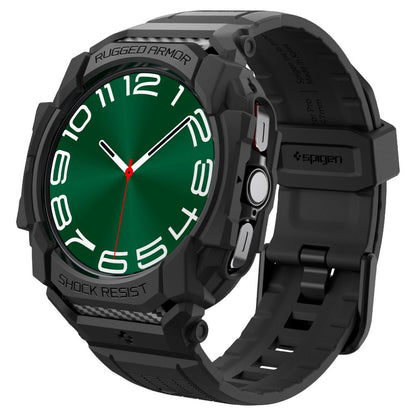 Spigen Rugged Armor Pro Case for Samsung Galaxy Watch Ultra, Black ACS08427