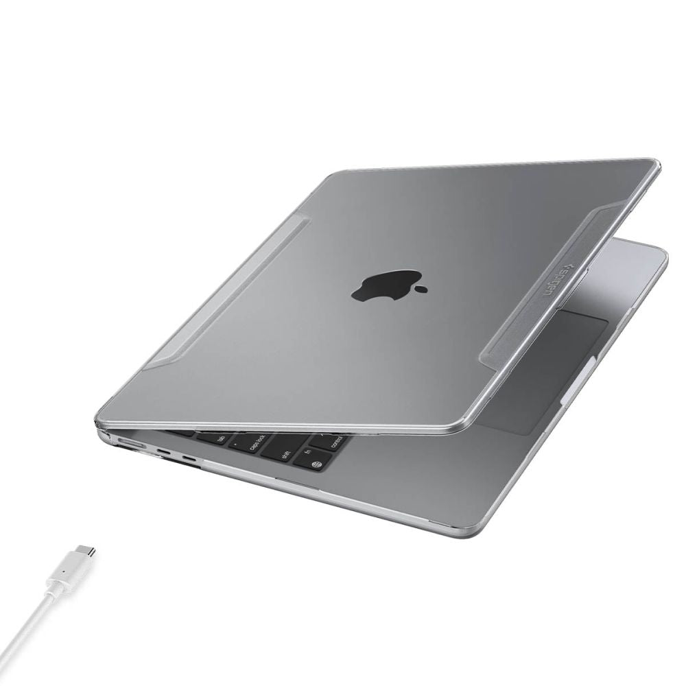 Spigen Thin Fit Case for Apple MacBook Air 13inch (2026) / (2025) / (2024) / (2022), Transparent ACS05271
