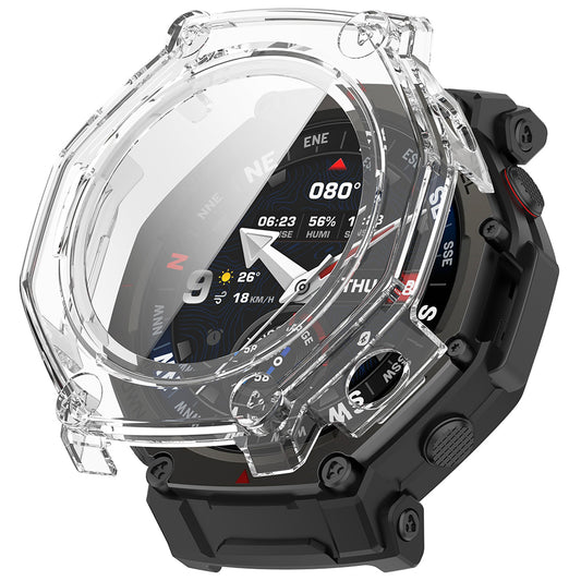 Techsuit Defense360 Pro Case for Amazfit T-Rex 3 Pro, Transparent