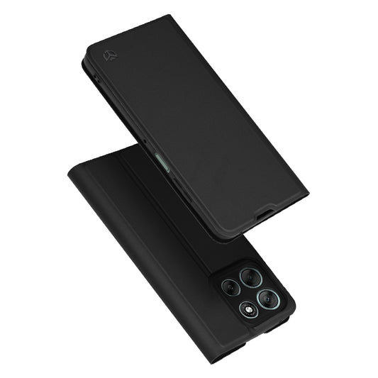 Case for Motorola Moto G56, Techsuit, Magskin Book, Black