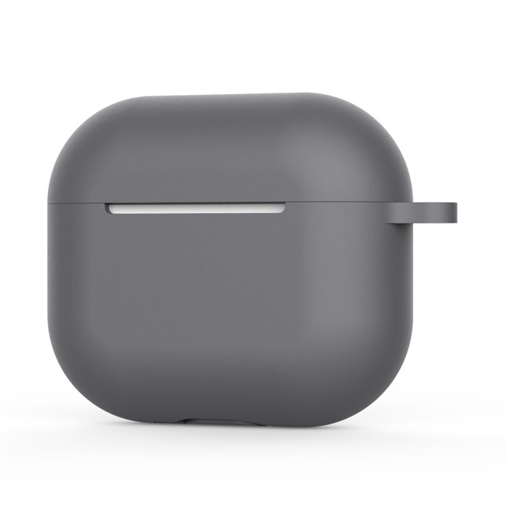 Techsuit Silicone Case for Apple AirPods 4, Gray