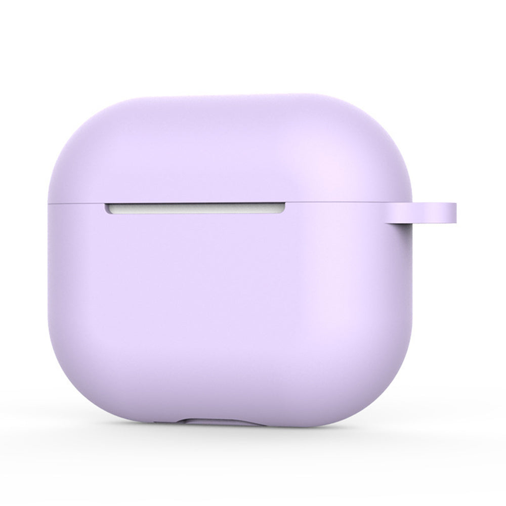 Techsuit Silicone Case for Apple AirPods 4, Purple