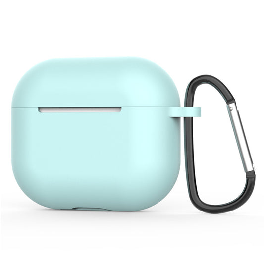 Techsuit Silicone Case for Apple AirPods 4, Light Turquoise