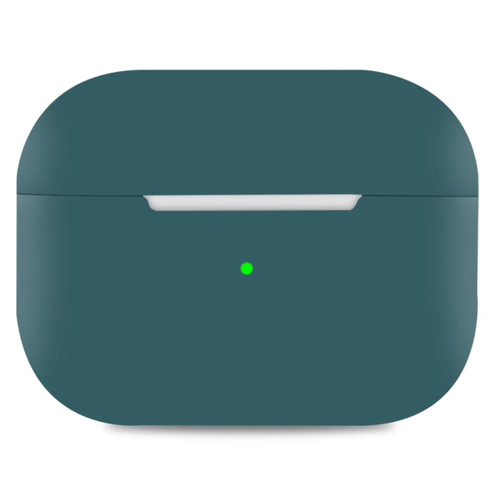 Techsuit Silicone Case for Apple AirPods 4, Dark Green
