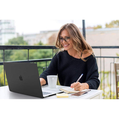 Techsuit UltraShell Case for Apple MacBook Air 13inch (2026) / (2025) / (2024) / (2022), Matte Transparent