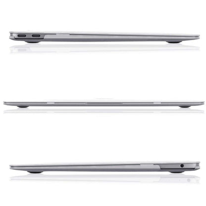 Techsuit UltraShell Case for Apple MacBook Air 13inch (2026) / (2025) / (2024) / (2022), Matte Transparent